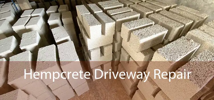 Hempcrete Driveway Repair 